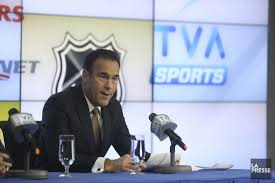 La chaîne a publié sur ses réseaux sociaux un message qui va comme suit : Annonceur Hockey Tva