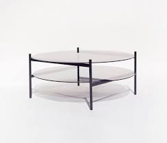The table series comes in a wide variety of shapes and sizes. Duotone Circular Coffee Table Black Smoked Architonic