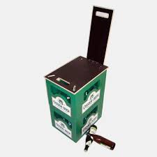 Diese elegante, moderne frühstücksbar kombiniert stil und funktionalität. Onlydesign Bikasi Bierkistenhocker Hocker Stuhl Getrankekistenhocker Selekkt Com