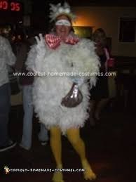 Diy chicken suit for girls. Diy Chicken Halloween Costume Idea