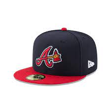 Atlanta Braves Authentic Collection 59fifty Fitted Hats New Era Cap Atlanta Braves Braves Game Outfit Fitted Hats