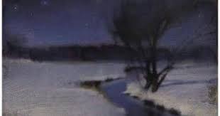 John Felsing Midnight Oil On Linen Moonlight Instagram Landscape