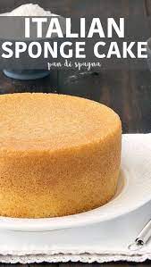 Italian Sponge Cake Pan Di Spagna Recipe Cake Recipes Sponge Cake Recipes Baking