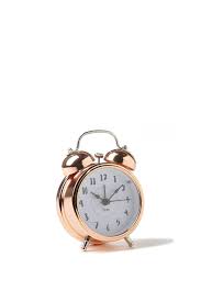 Copper Alarm Clock Alarm Clock Rose Gold Rooms Cute Clock