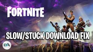 If you see the issue you're experiencing here you'll need to wait for us to release a patch to fix it. Fix Fortnite Slow Stuck Download Season 9 Youtube