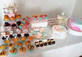 They learn, for the first time and in front of family and friends, the gender of their baby. Babyparty Essen Trinken Baby Belly Party Blog