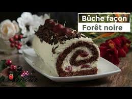 Recette De La Buche Foret Noire Youtube Recette Genoise Facile Delicieux Desserts Gateaux Et Desserts
