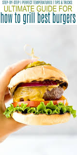 So the other night my husband and i were laying in bed watching tv. How To Grill The Best Burgers Easy Recipe For Perfect Grilled Burgers