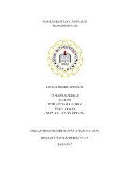 Buku ajar keperawatan paliatif berdasarkan kurikulum aipni 2015. Makalah Konsep Keperawatan Paliatif Dan