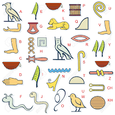 Im alten ägypten verwendete man hieroglyphen, also bildzeichen und lautzeichen ägyptische hieroglyphen sind eine schrift in form von bildern, die um ca. Vektor Illustration Fur Das Alte Agypten Hieroglyphen Alphabet Set Lizenzfrei Nutzbare Vektorgrafiken Clip Arts Illustrationen Image 36274440