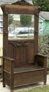 Hall Trees Stands Us Antique Coat Rack Antique Hall Tree Entry Furniture