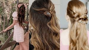The ballerina bun is one of those cute and easy hairstyles for long hair that works amaze with third day hair, greasy hair and anytime you need a style stat! 31 Half Up Half Down Hairstyles To Try All Things Hair Us