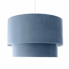 Shop for drum pendant lighting and the best in modern furniture. Blue Velvet Pendant Light Ceiling Lights Firefly Home Kids Lighting