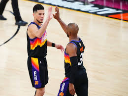 Jun 03, 2021 · watch highlights, including every big shot and highlight dunk, from the memphis grizzlies' game 5 against the utah jazz in the first round of the nba playoffs on wednesday at vivint arena in salt. 2021 Nba Finals Chris Paul Suns Take Game 1 Against Bucks Despite Giannis Return From Injury The Athletic