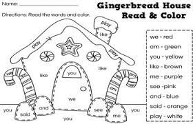 43 splendi kindergarten math lessons. Christmas Worksheets For Kindergarten Math And Reading No Prep W Digital Option