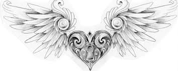 Epingle Par Vanessa Falk Sur Hearts Tatouages Simplistes Tatouage Ailes Tatouage Coeur
