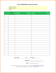 Mileage Chart Template Chamtin