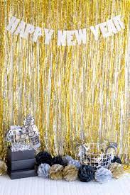 New Years Eve Party Photo Booth With Affordable Photo Booth Props In Black Gold New Years Eve Decorations Diy New Years Party Decorations Diy New Years Party