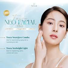 NEW❗ 🫧 𝐓𝐎𝐒𝐂𝐀 𝐍𝐞𝐨 𝐅𝐚𝐜𝐢𝐚𝐥 🫧 This 3-in-1 Facial includes: 1.)  Exfoliation, 2.) Oxygenation, 3.) Infusion ✨ A complete facial treatment to  make your skin 𝗵𝗲𝗮𝗹𝘁𝗵𝘆 and 𝗴𝗹𝗼𝘄𝗶𝗻𝗴. Available in 2 variations:
