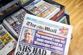 How to use tabloid in a sentence. London England May 14 2017 The Daily Mail Newspaper The Stock Photo Picture And Royalty Free Image Image 84303891