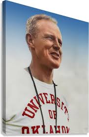 Bud Wilkinson Oklahoma Art by Row One Brand Wall Art