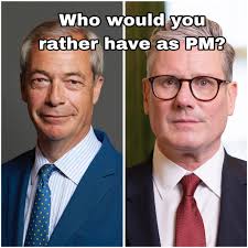 I can trust Farage for honesty and common sense politics. “Starmer is  scared of Reform” claimed Sky BBC claimed “Admission of your popularity  failure” LBC “why Starmer, are you holding a press