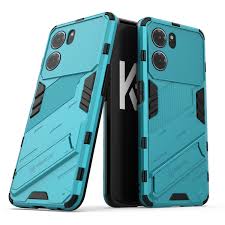 For OPPO K10 5G China Punk Armor 2 in 1 ...