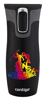 Jak wybrać najlepszy kubek termiczny? Contigo West Loop Gdansk Wroclawski Kubek Kubek Termiczny Stalowy 470 Ml Czarny Mat