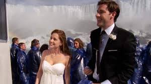Jim And Pam S Wedding On The Office Almost Ended With A Bizarre Tragedy Jim And Pam Wedding The Office Jim Pam