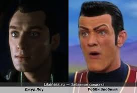 Робби злобный на Likeness.ru / Новые сходства в начале