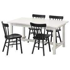 See more ideas about dining, dining room decor, dining room design. Nordviken Norraryd Table And 4 Chairs White Black Learn More Ikea