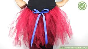 3 Ways To Make A No Sew Tutu Wikihow