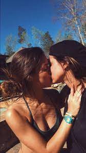 Lesbian kissing insta