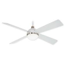 These minka aire ceiling fans are so elegant and made with special care to complement your house. 54 Minka Aire Orb Ceiling Fan F623l Whf Bn Flat White With Brushed Nickel Trim
