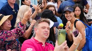 Around the grounds on Monday at the 2026 US Open