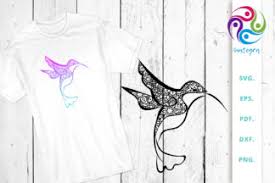 Download Bird Out Of Mandala Svg Cut File Crella