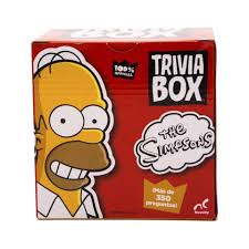 A large collection of trivia questions and answers. Trivia Box Simpsons Novelty Juegos Jca 1386 Walmart En Linea