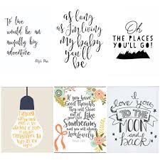 All kids need some inspirational themes throughout their lives and what better place to put them than on their bedroom wall. Nursery Decor Series 48 Free Printable Quotes For Kids