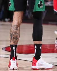 To celebrate, tatum got a new tattoo. Slam X Kicks On Instagram U City That S The Hometown Shout Out To St Louis Jayson Tatum New Orleans Saints Football Nice Shoes