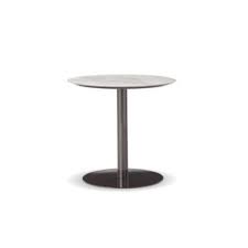 In its new outdoor version, the table top material of choice is corian, specially made for exterior use, and available in various shapes and sizes, corian is available in warm elegant gray, and the base is painted white with orange peel texture. Bellagio Outdoor Lounge H61 Architonic