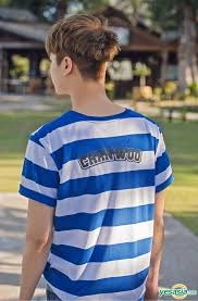 Yesasia Ikon Kony S Summertime Official Goods Stripe T Shirt Chan Woo Medium Groups Photo Poster Male Stars Celebrity Gifts Gifts Ikon Yg Entertainment Korean Collectibles Free Shipping