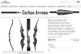 This means that the bow can be disassembled into two pieces. Big Rock Black Hunter Recurve Owners Archery Talk Forum