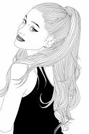 Check spelling or type a new query. Ariana Grande Coloring Pages Best Collection Free Printable