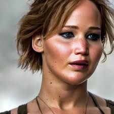 promo photos for Jennifer Lawrence as Jane Rambo a