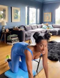 Tracee Ellis Ross, 47, Shows Off Butt, Leg Workout On Instagram