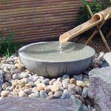 Stone Ornaments Standing Stones And Plants For Japanese Gardens