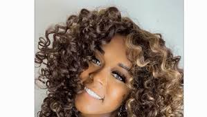 Amazon.com : MITIMES 16inch Pre Plucked HD Curly Lace Front Wig Natural  Black Human Hair Blend Synthetic Short Curly Lace Front Wigs for Black  Women : Beauty & Personal Care