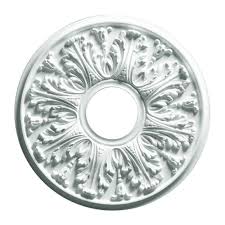 Home depot bathroom light fixture bathroom light fixtures. Focal Point 16 In Victoria Ceiling Medallion 87216 The Home Depot In 2021 Ceiling Medallions Medallion Ceiling Decor