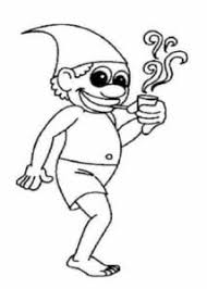 Vive aprontando travessuras e se diverte muito com isso. Desenhos Do Saci Para Colorir