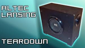 Choose today from a wide range of options. Teardown Altec Lansing Vs2721 2 1 System Subwoofer Easy Medium Difficulty Youtube